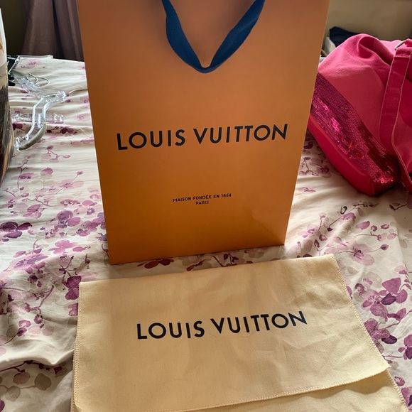 SOLD Authentic Louis Vuitton Dustbag and Shopping Bag - Picture 1 of 6